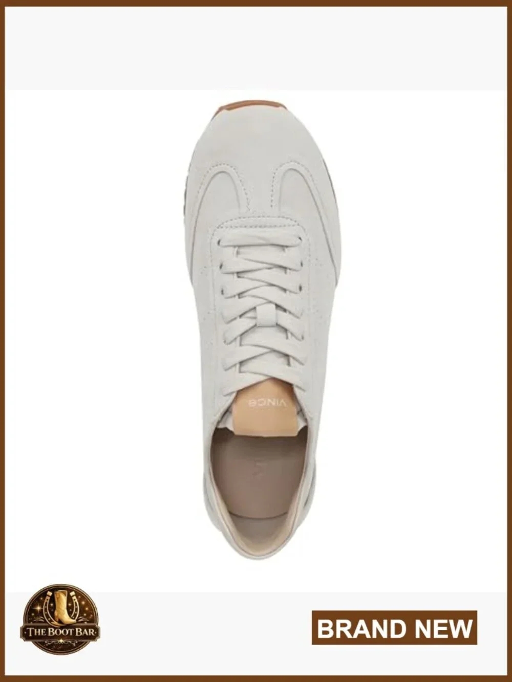 Womens Suede Lace-Up Sneakers Retro Runner Size 8.5
